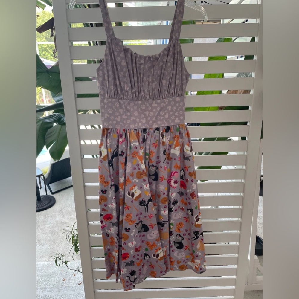 Disney Parks The Dress Shop Disney Cats Dress Women's Size Small